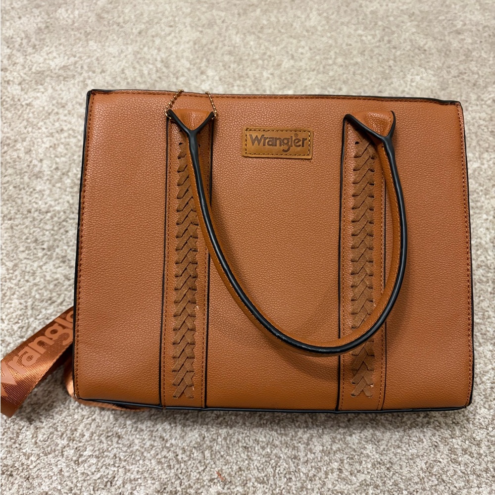 Wrangler Brown Women's Tote Bag
